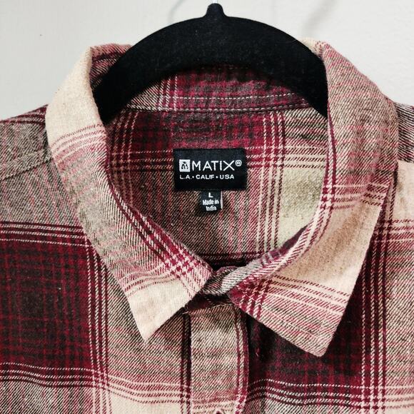 Jesus The Way The Truth The Life Custom Upcycled Plaid Shirt, Women's L - Picture 4 of 5